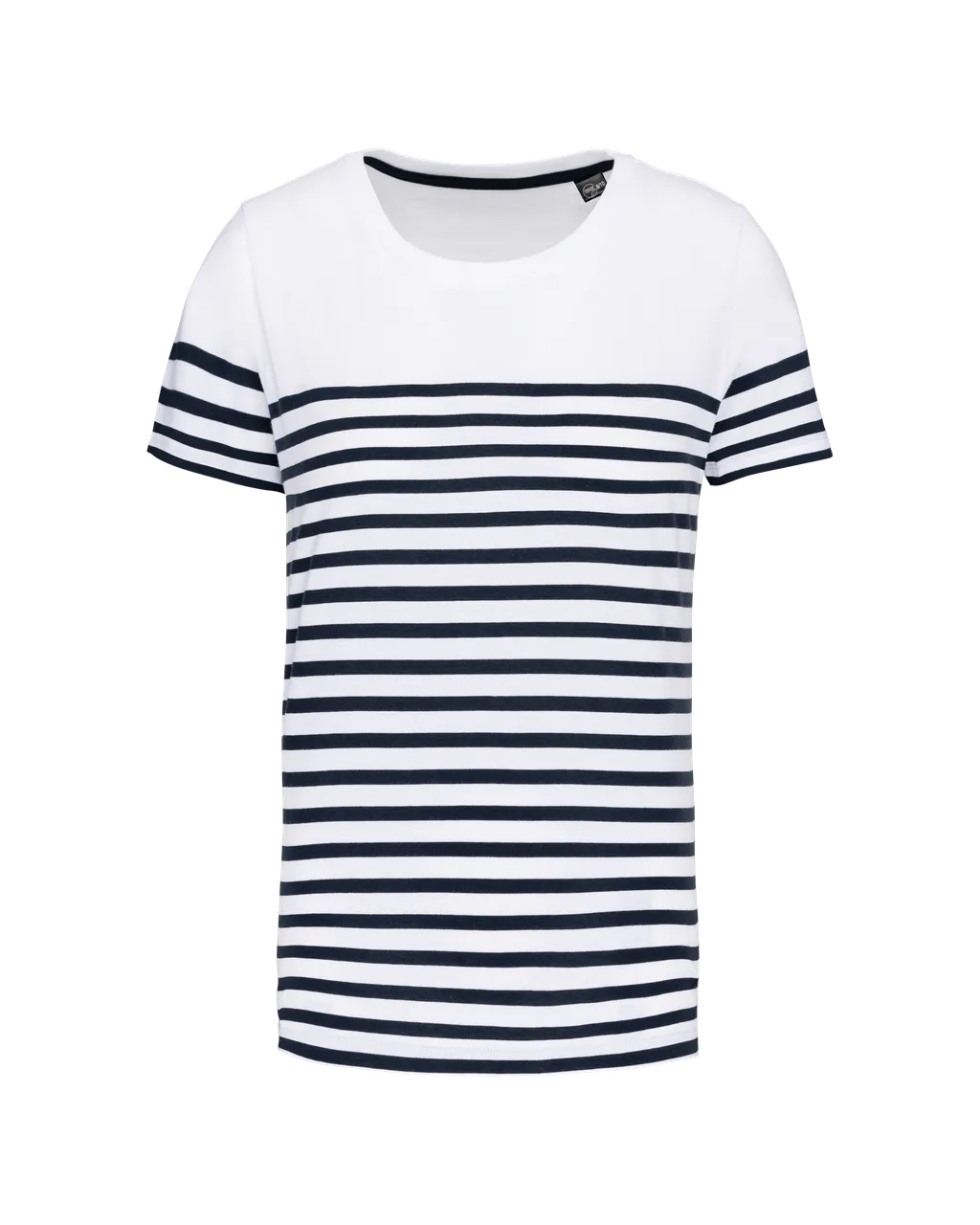 T-shirt marin col rond Bio