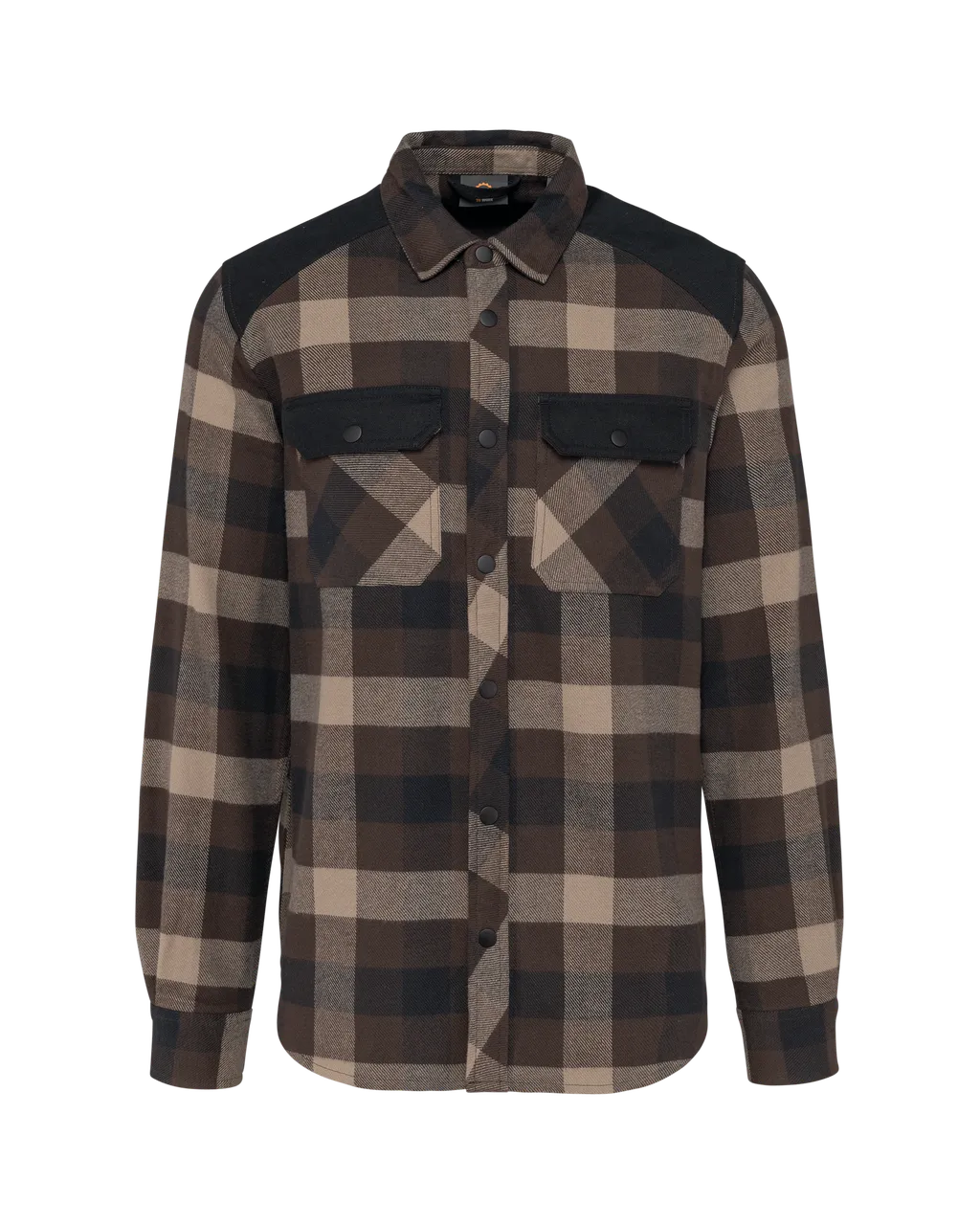 Chemise à carreaux avec poches
