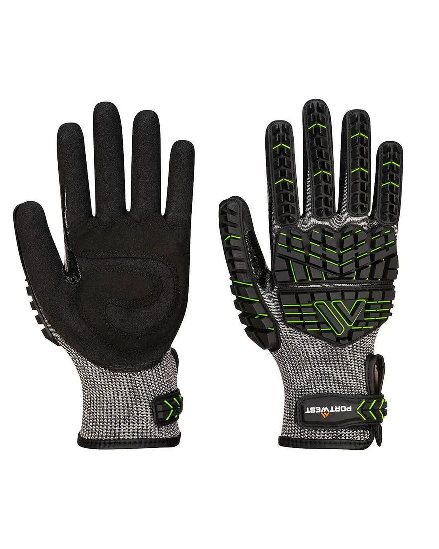 Gant anti impact en mousse nitrile CutF