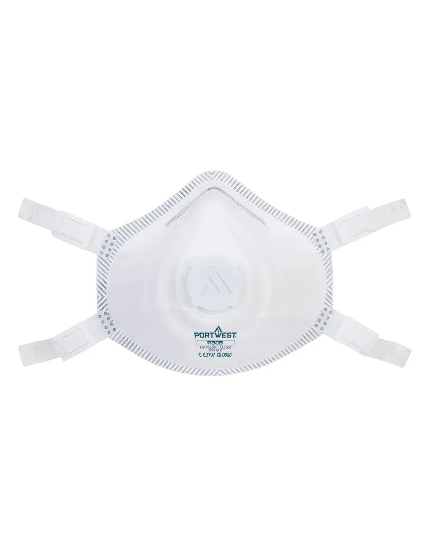 Masque respiratoire FFP3 haut de gamme (Pk5)