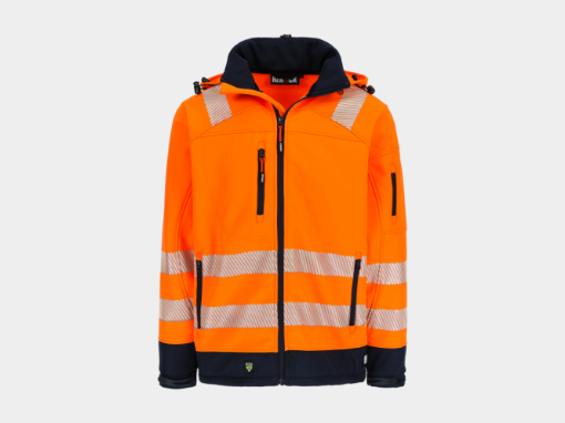 Afbeeldingen van GREGOR HIGH VIZ SOFTSHELL JAS
