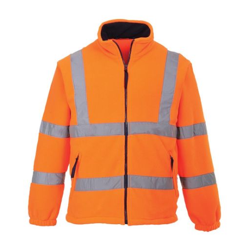Afbeeldingen van Polaire HiVis doublée filet