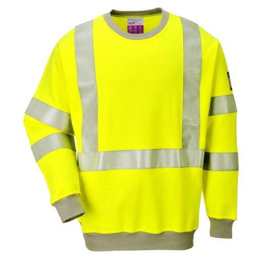 Afbeeldingen van Sweatshirt FR antistatique Hi-Vis