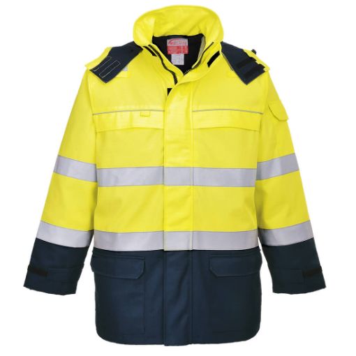 Afbeeldingen van Parka arc électrique et haute visibilité