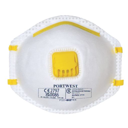 Afbeeldingen van Masque poussières à valve FFP1