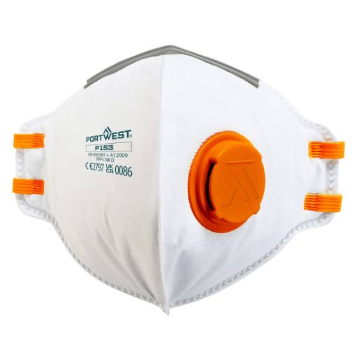 Afbeeldingen van Masque pliable FFP1 à soupape Dolomite
