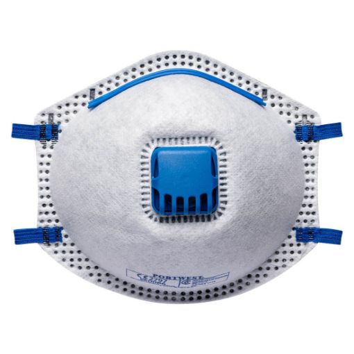 Afbeeldingen van Masque FFP2 valve brouillard de poussières et charbons actifs