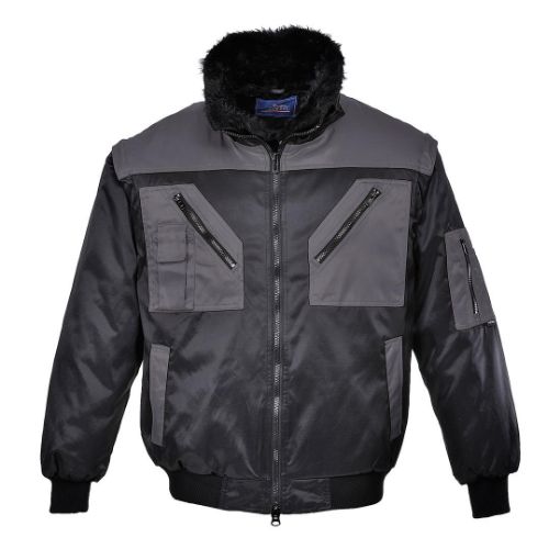 Afbeeldingen van Blouson pilote bicolore
