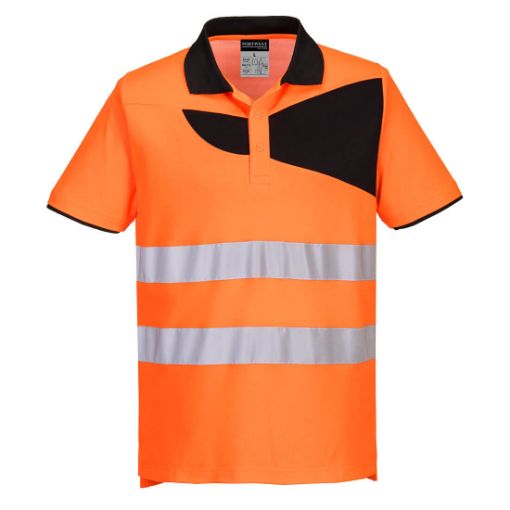 Afbeeldingen van Polo haute visibilité PW2 M/C