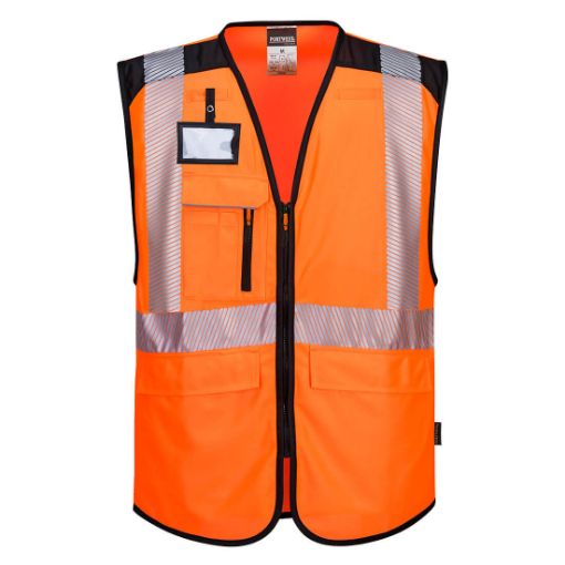 Afbeeldingen van Gilet Multipoches haute-visibilité PW3