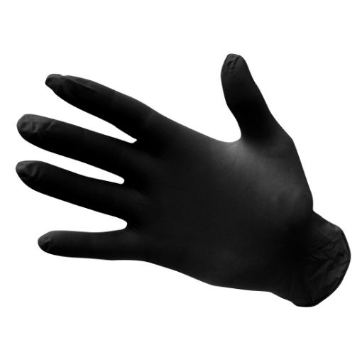 Afbeeldingen van Gants Nitrile Non poudrés à usage unique