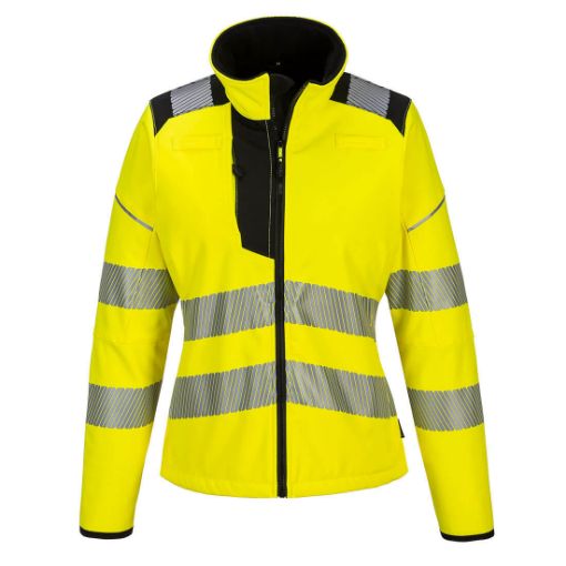 Afbeeldingen van Softshell PW3 haute visibilité pour femmes