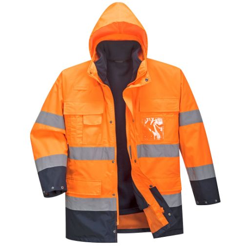 Afbeeldingen van Parka haute visibilité 3 en 1