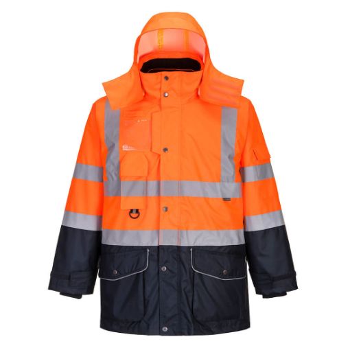 Afbeeldingen van Parka Haute-Visibilité 7-en-1 Traffic Contrast