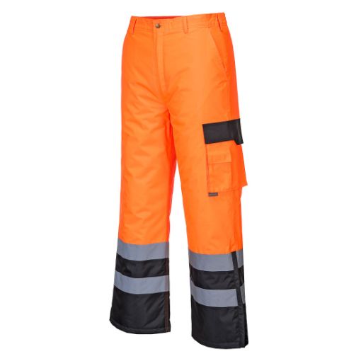 Afbeeldingen van Pantalon contraste Hi-Vis doublé