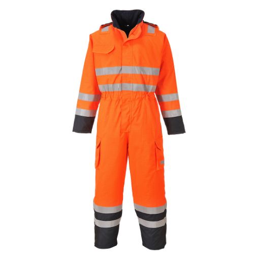 Afbeeldingen van Combinaison de pluie  Hi-Vis  Bizflame
