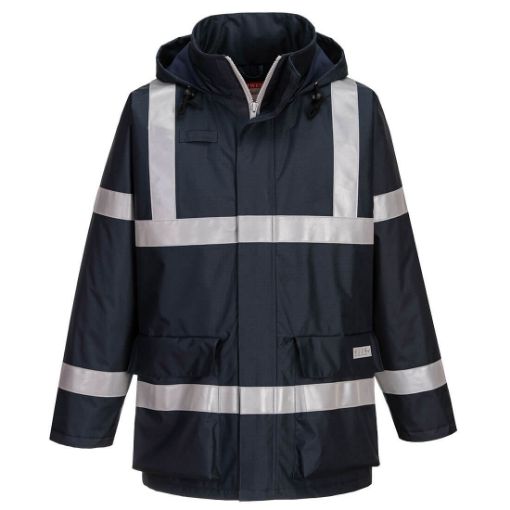 Afbeeldingen van Veste de pluie FR anti-statique Bizflame
