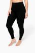 Image de Legging femme sans coutures S/M Black