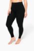 Image de Legging femme sans coutures XXL Black