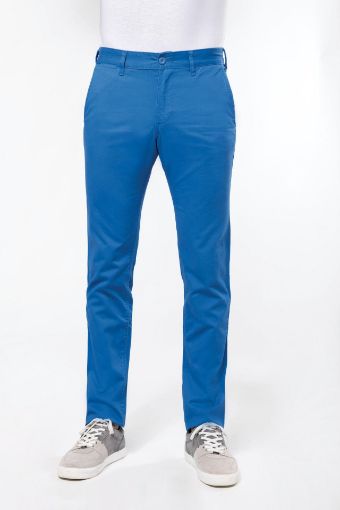Afbeeldingen van Herenchinobroek 38 FR Washed Blue