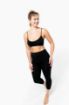 Picture of Ladies' seamless 7/8 leggings XS Black
