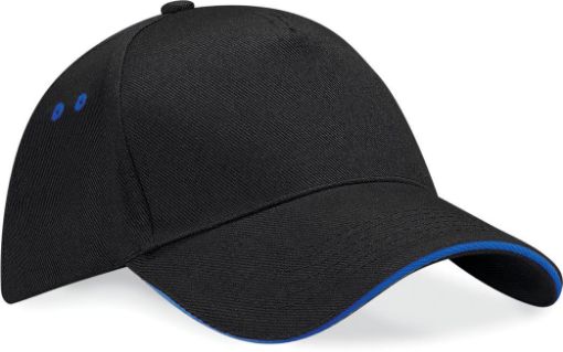 Image de Casquette homme Ultimate à 5 panneaux sandwich contrasté