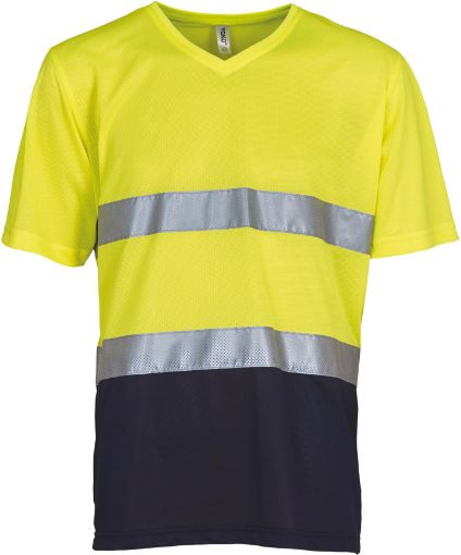 Afbeeldingen van Top Cool - Hi-Vis T-shirt V-hals