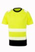 Image de T-shirt de sécurité recyclé XXL/3XL Yellow / Black
