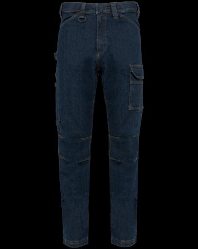 Afbeeldingen van Herenjeans met meerdere zakken 50 FR Blue Rinse