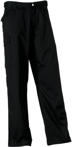 Afbeeldingen van Polykatoenen Twill Trousers 30 UK Black