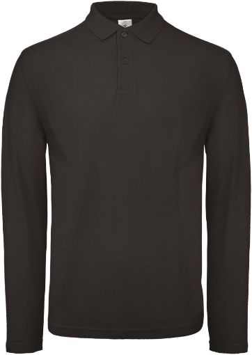 Afbeeldingen van ID.001 Men's long-sleeve polo shirt