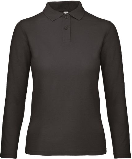 Afbeeldingen van ID.001 Ladies' long-sleeve polo shirt