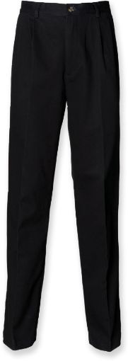 Afbeeldingen van Men's 65/35 Flat Fronted Chino Trousers