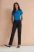 Afbeeldingen van Ladies 65/35 Flat Fronted Chino Trousers