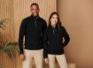 Picture of Unisex zipped neck sweatshirt