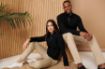 Picture of Unisex zipped neck sweatshirt