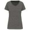 Image de T-shirt Supima® col V manches courtes femme