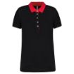 Picture of Ladies’ two-tone jersey polo shirt