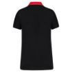 Picture of Ladies’ two-tone jersey polo shirt