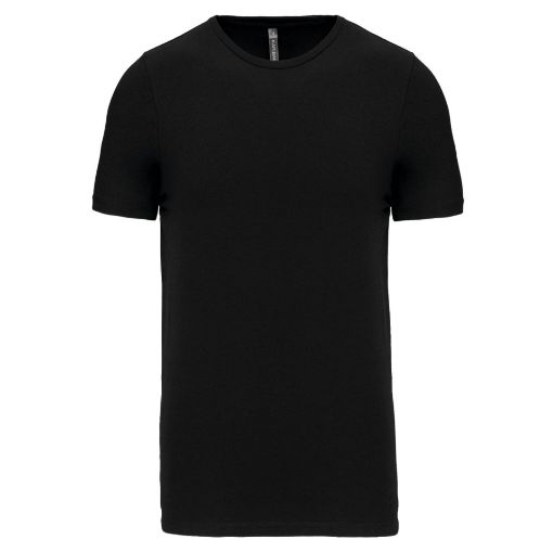 Afbeeldingen van T-shirt ronde hals korte mouwen