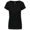 Afbeeldingen van Dames-t-shirt ronde hals korte mouwen