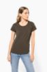 Afbeeldingen van Dames-t-shirt ronde hals korte mouwen
