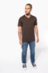 Afbeeldingen van T-shirt V-hals korte mouwen