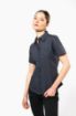 Afbeeldingen van Dames stretch blouse korte mouwen