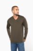 Afbeeldingen van T-shirt V-hals lange mouwen