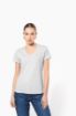 Afbeeldingen van Dames T-shirt V-hals Korte Mouwen