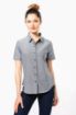 Afbeeldingen van Dames Oxford blouse korte mouwen