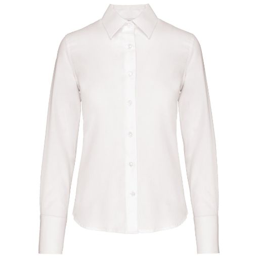Afbeeldingen van Dames non-iron blouse lange mouwen
