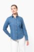 Afbeeldingen van Damesblouse Denim