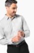 Picture of Men's long-sleeved cotton poplin shirt